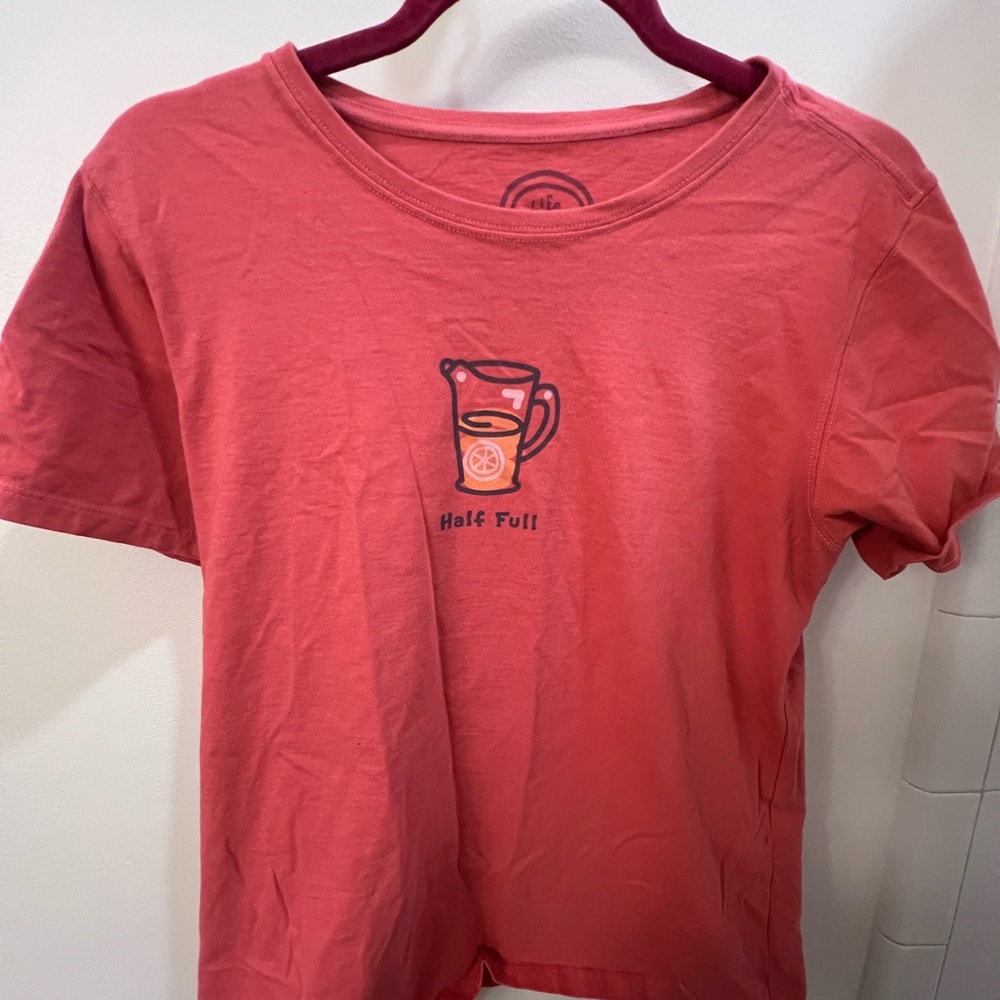 Kids Red Graphic T-Shirt